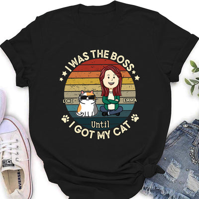 I Was The Boss - Personalized Custom Women's T-shirt