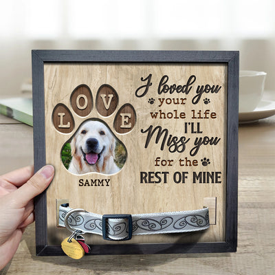 Memories We Keep - Personalized Custom Collar Frame