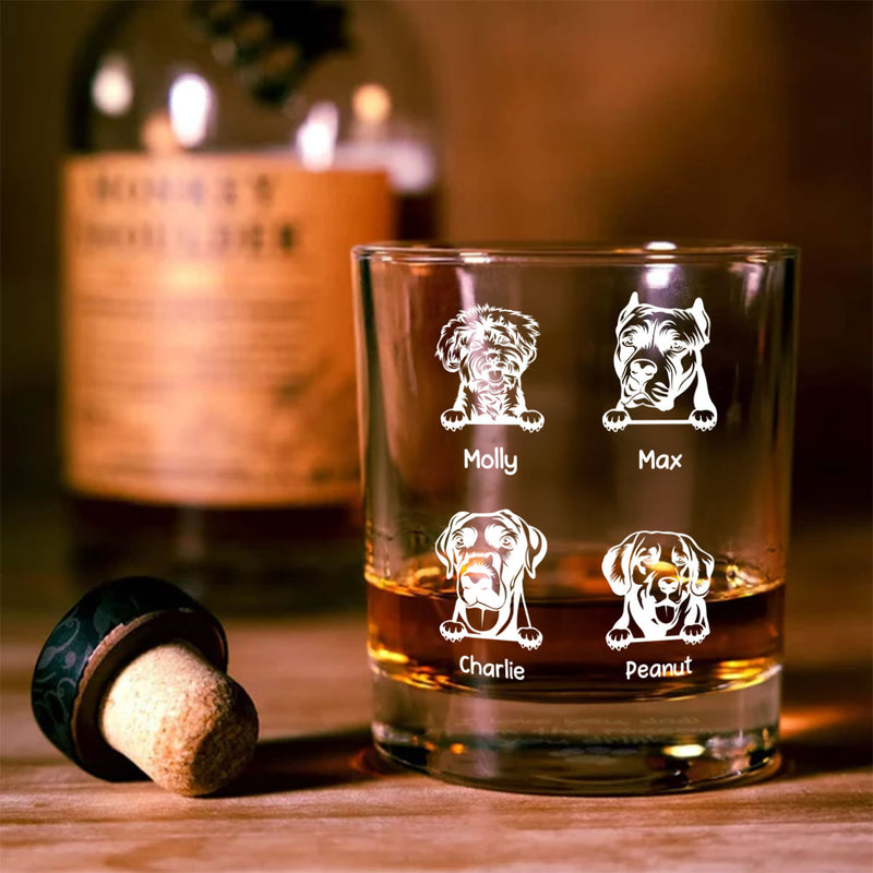 Reason You Drink - Personalized Custom Engraved Whiskey Glass