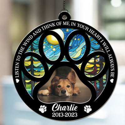 Listen To The Wind - Personalized Custom Suncatcher