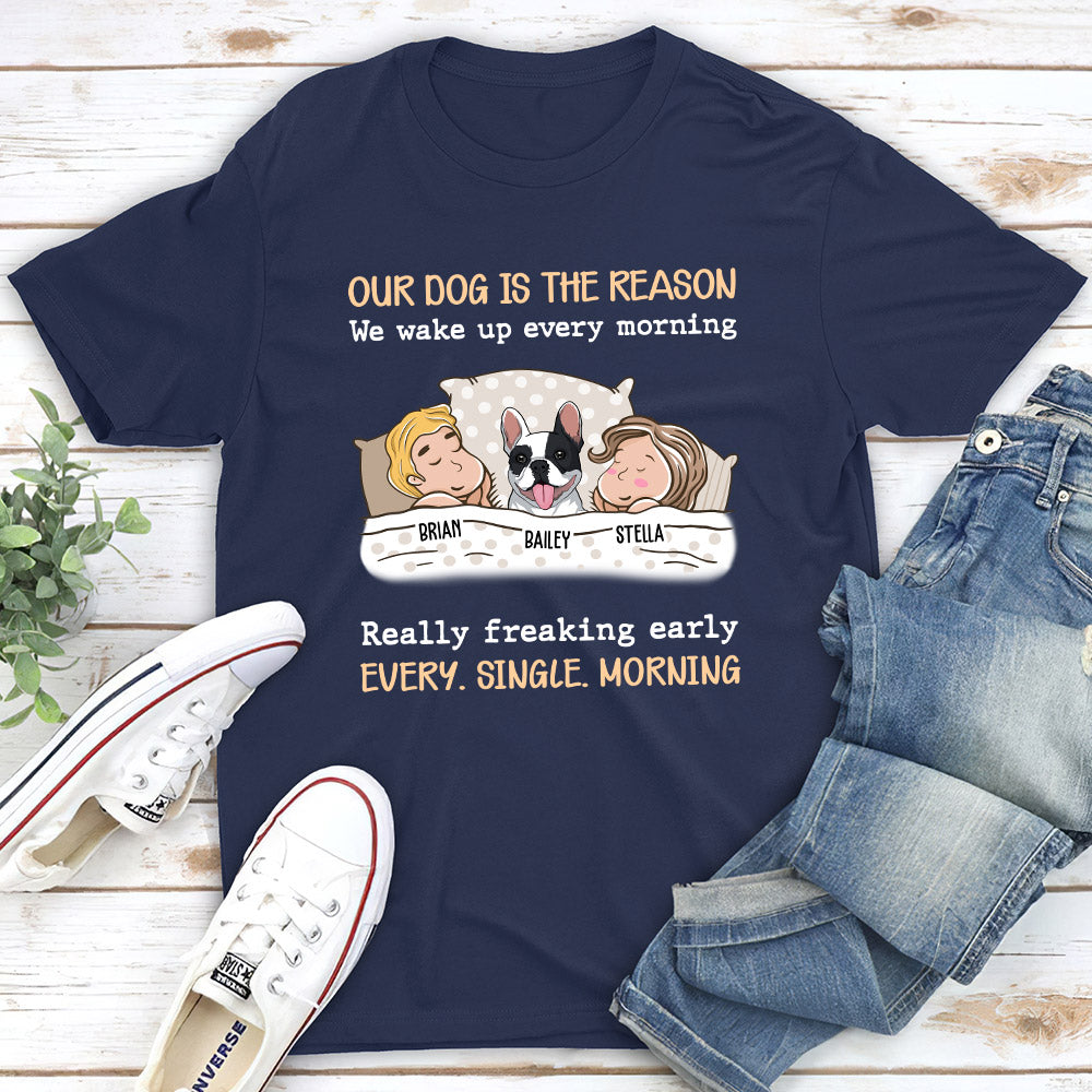 My Pet Reason Couple Personalized Dog Parents Life Custom Unisex T-shirt