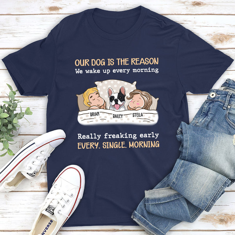 My Pet Reason Couple - Personalized Custom Unisex T-shirt