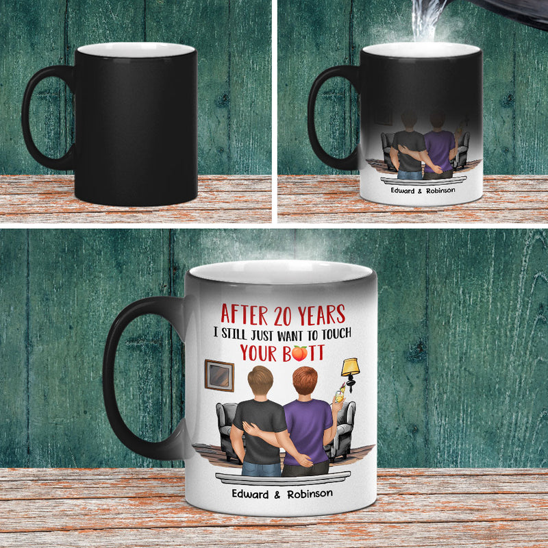 Touch Your Butt - Personalized Custom Color Changing Mug