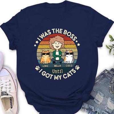 I Was The Boss - Personalized Custom Women's T-shirt