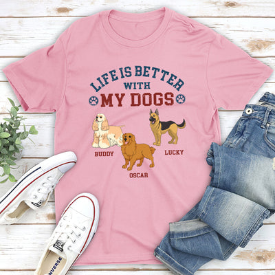 Retro Life Is Better - Personalized Custom Premium T-shirt