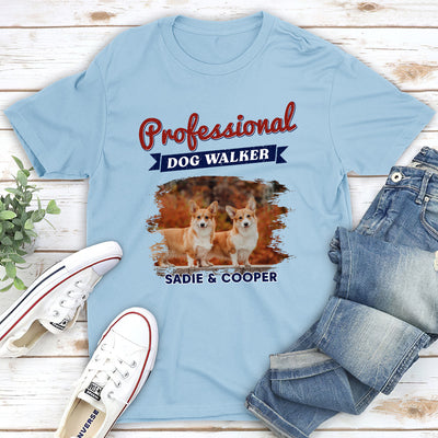 Professional Walker - Personalized Custom Unisex T-shirt