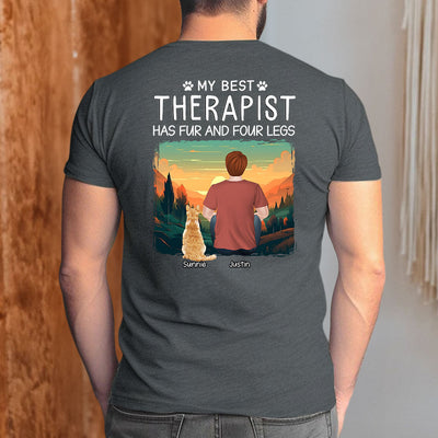 Best Therapist - Personalized Custom Premium T-shirt