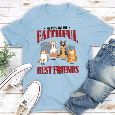 Faithful Friend - Personalized Custom Unisex T-shirt