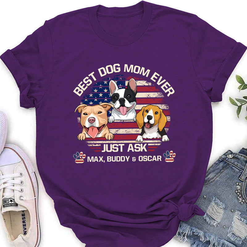 American Best Mom/Dad - Personalized Custom Women&