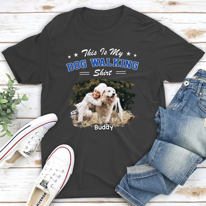 Dog Walking - Personalized Custom Unisex T-shirt