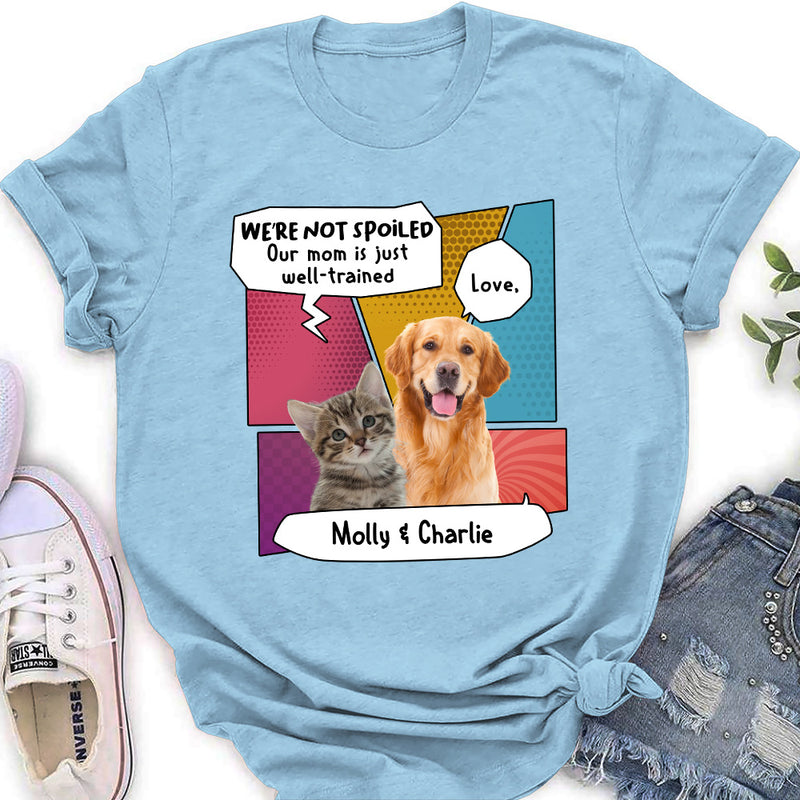 Pop Art Spoiled Pet - Personalized Custom Women&