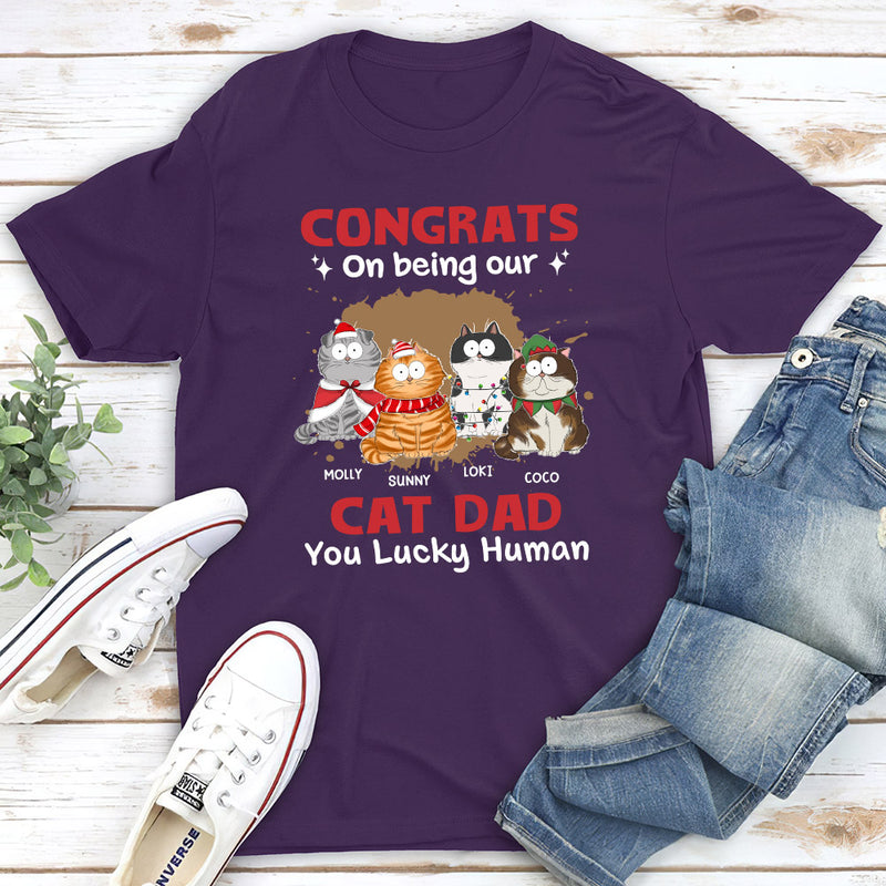 Lucky Human - Personalized Custom Premium T-shirt