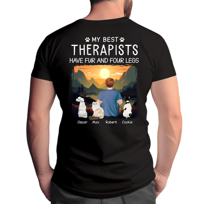 Best Therapist - Personalized Custom Premium T-shirt