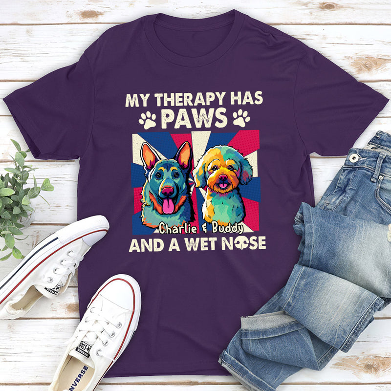 Pop Art Therapy - Personalized Custom Unisex T-shirt