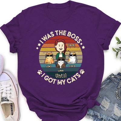 I Was The Boss - Personalized Custom Women's T-shirt