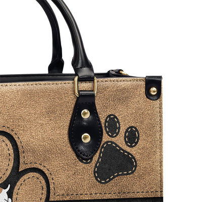 Elegant Fur Mom - Personalized Custom Leather Bag