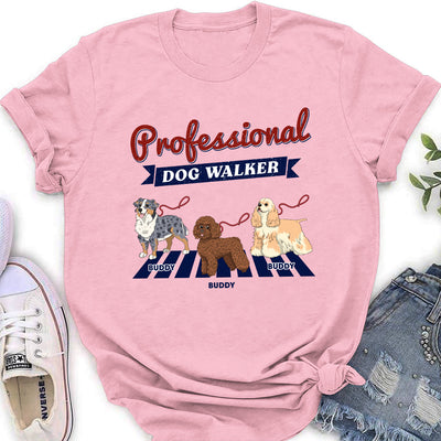 Professional Walker - Personalized Custom Women's T-shirt