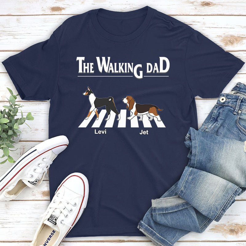 The Walking Dad 2 - Personalized Custom Unisex T-shirt