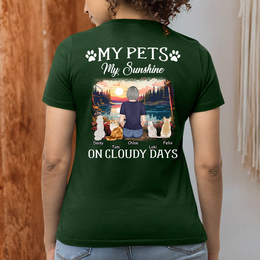 My Pet Sunshine - Personalized Custom Women's T-shirt