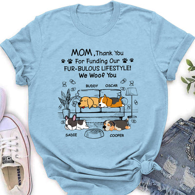 Fur-Bulous Lifestyle - Personalized Custom Women's T-shirt