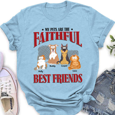 Faithful Friend - Personalized Custom Women's T-shirt