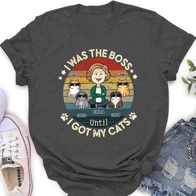 I Was The Boss - Personalized Custom Women's T-shirt