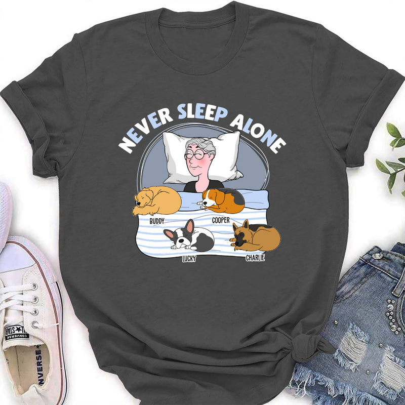 Never Sleep Alone - Personalized Custom Women&