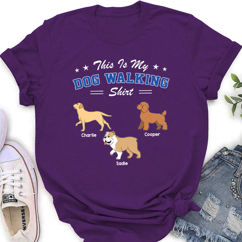 Dog Walking - Personalized Custom Women&