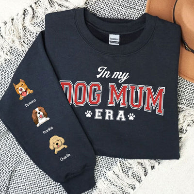 Dog Mom Era - Personalized Custom Long Sleeve T-shirt