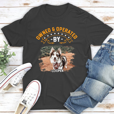 Owned By - Personalized Custom Unisex T-shirt