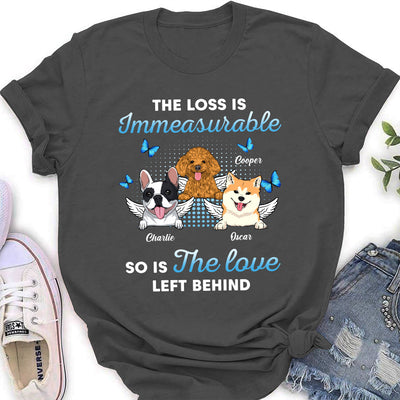 The Loss Is Immeasurable - Personalized Custom Women's T-shirt