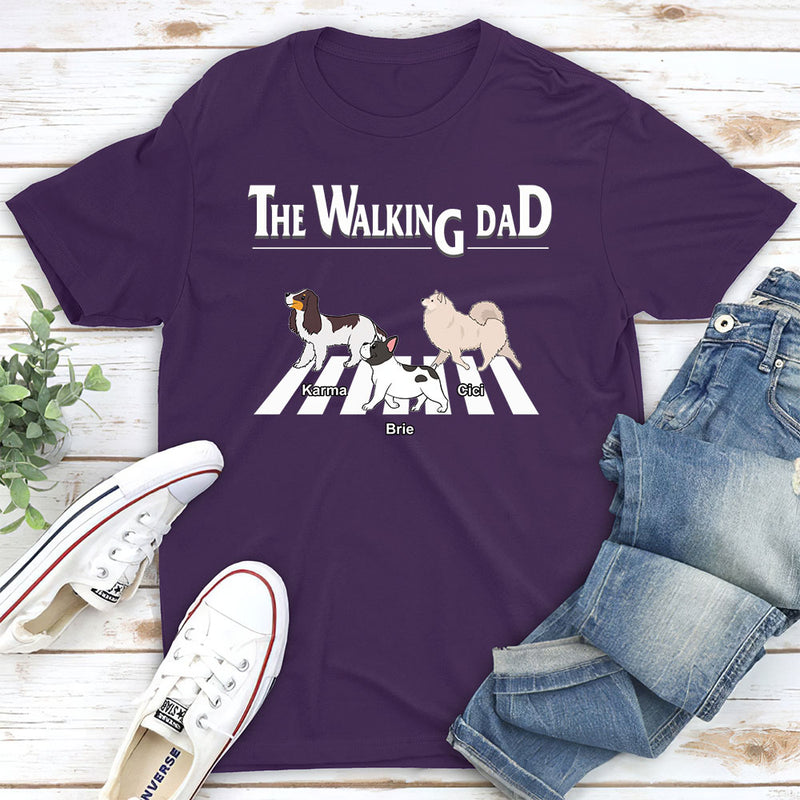 The Walking Dad 2 - Personalized Custom Unisex T-shirt