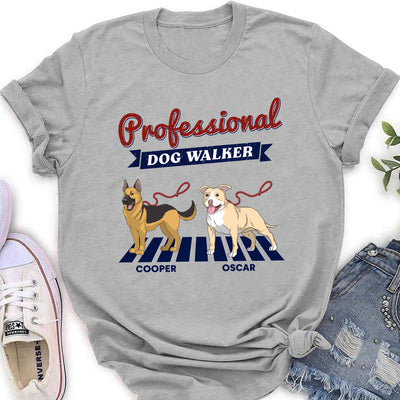 Professional Walker - Personalized Custom Women's T-shirt