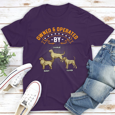 Owned By - Personalized Custom Unisex T-shirt