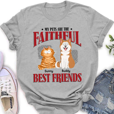 Faithful Friend - Personalized Custom Women's T-shirt