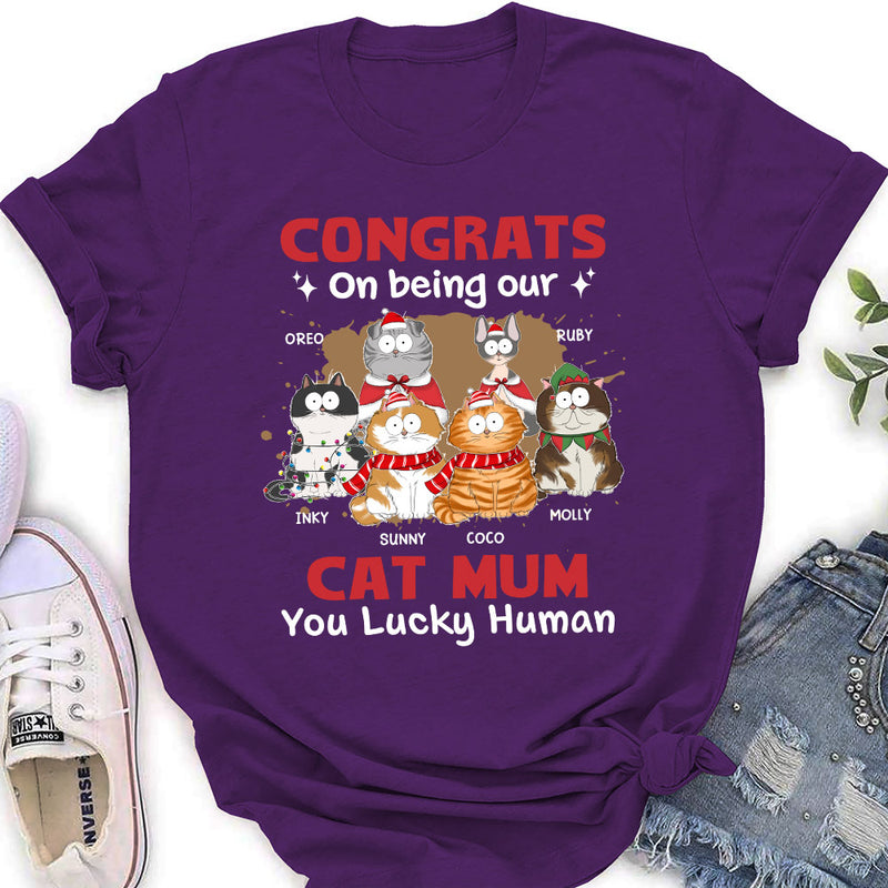 Lucky Human - Personalized Custom Women&