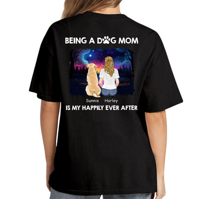 Happy Mom Together - Personalized Custom Premium T-shirt