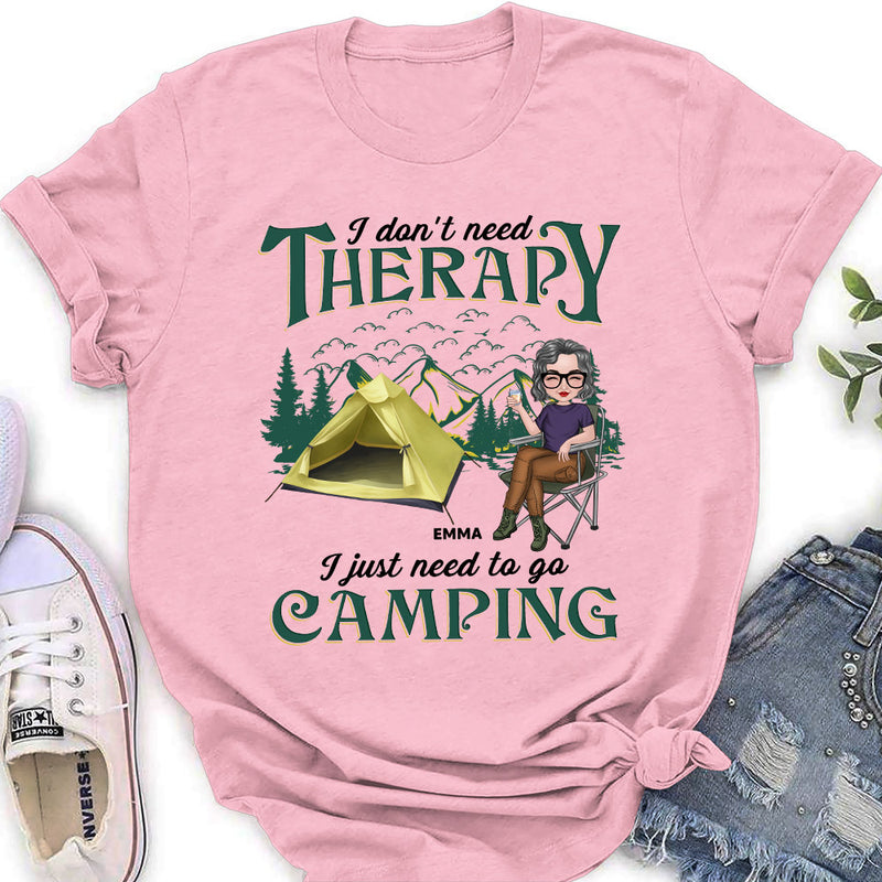 Therapy Camping - Personalized Custom Women&