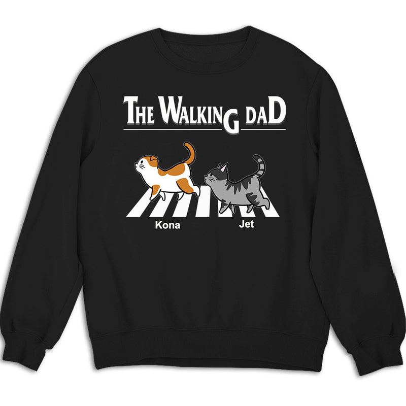 The Walking Cat - Personalized Custom Sweatshirt