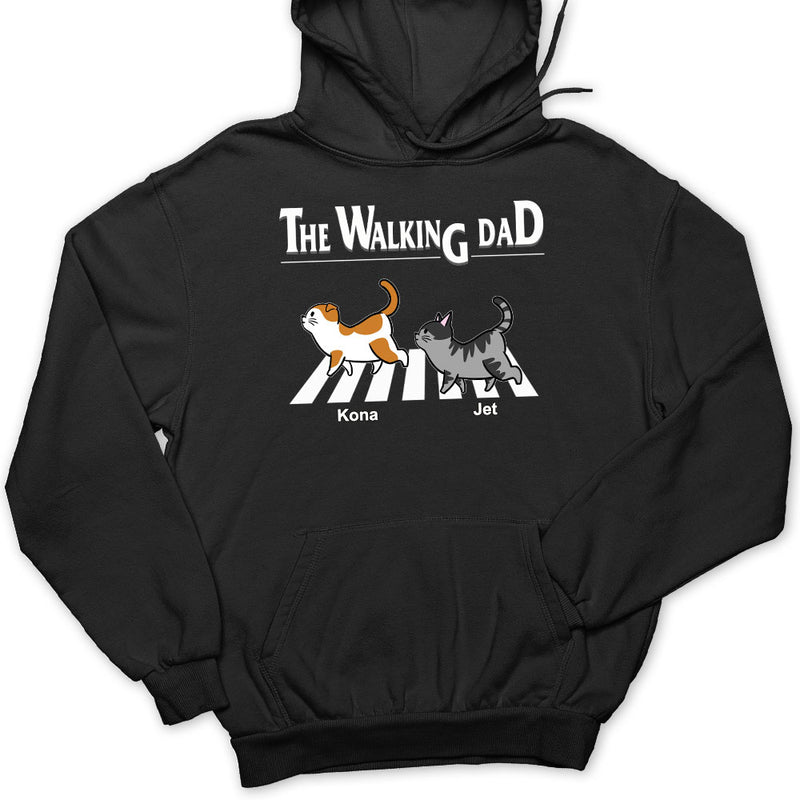 The Walking Cat - Personalized Custom Hoodie