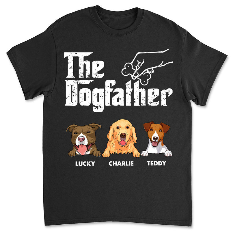 The Dog Father - Personalized Custom Unisex T-shirt