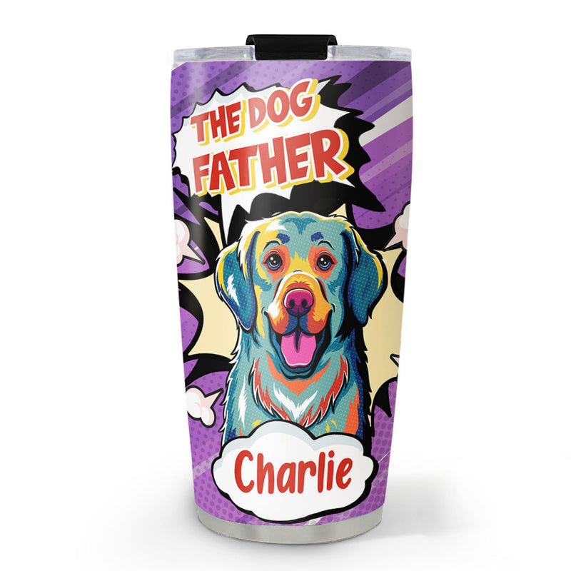 Mother Father And Dog - Personalized Custom Tumbler