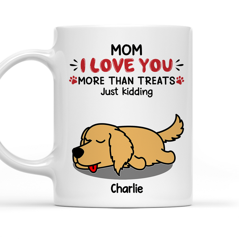 Love You, Just Kidding - Personalized Custom Coffee Mug