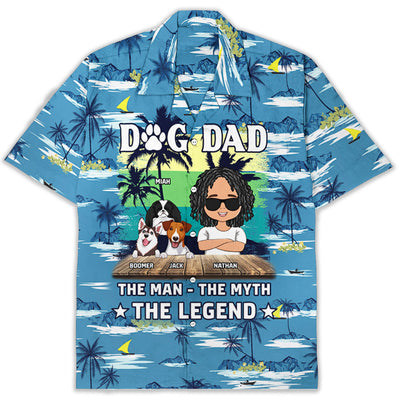 The Legend - Personalized Custom Hawaiian Shirt
