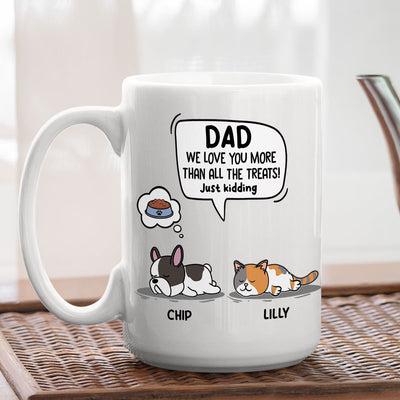 Pet Just Kidding - Personalized Custom Coffee Mug