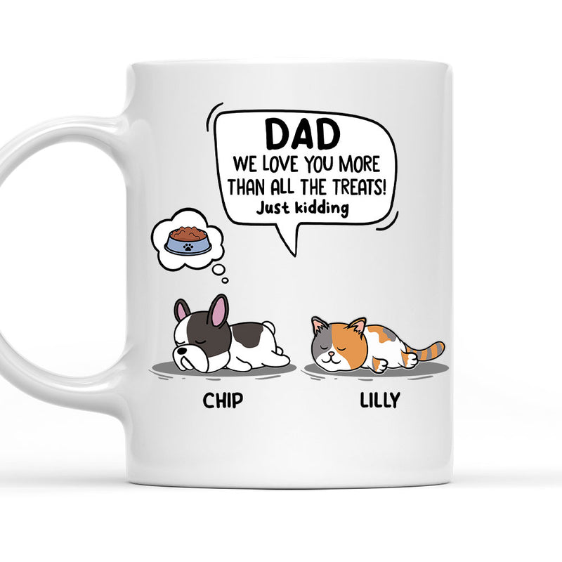 Pet Just Kidding - Personalized Custom Coffee Mug