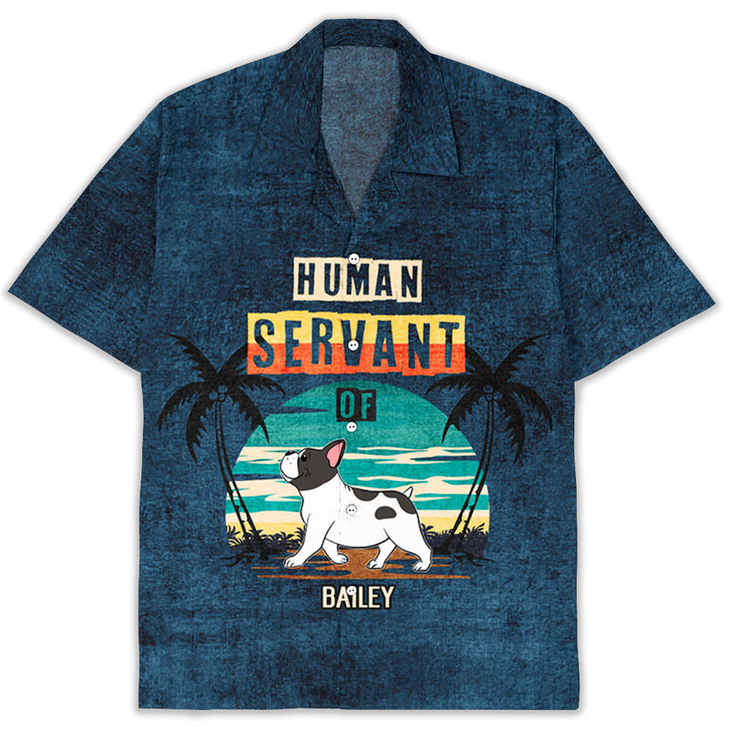 Human Servant - Personalized Custom Hawaiian Shirt
