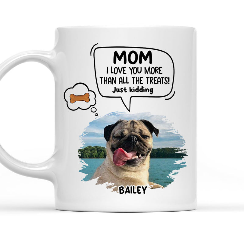 Pet Just Kidding Photo - Personalized Custom Coffee Mug
