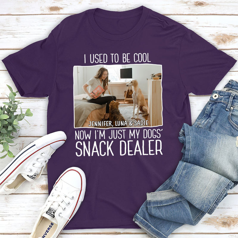 Just A Snack Dealer 2 Photo - Personalized Custom Unisex T-shirt