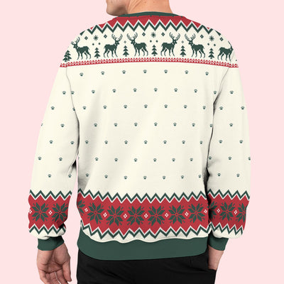 My Christmas Sweatshirt - Personalized Custom All-Over-Print Sweatshirt